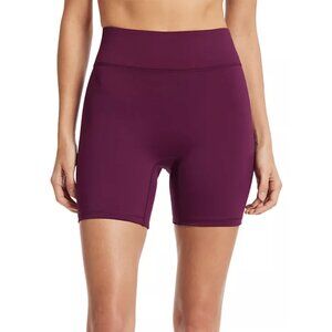 BANDIER Center Stage Biker Short 6in SMALL PICKLED BEET RED/WINE NEW WOT